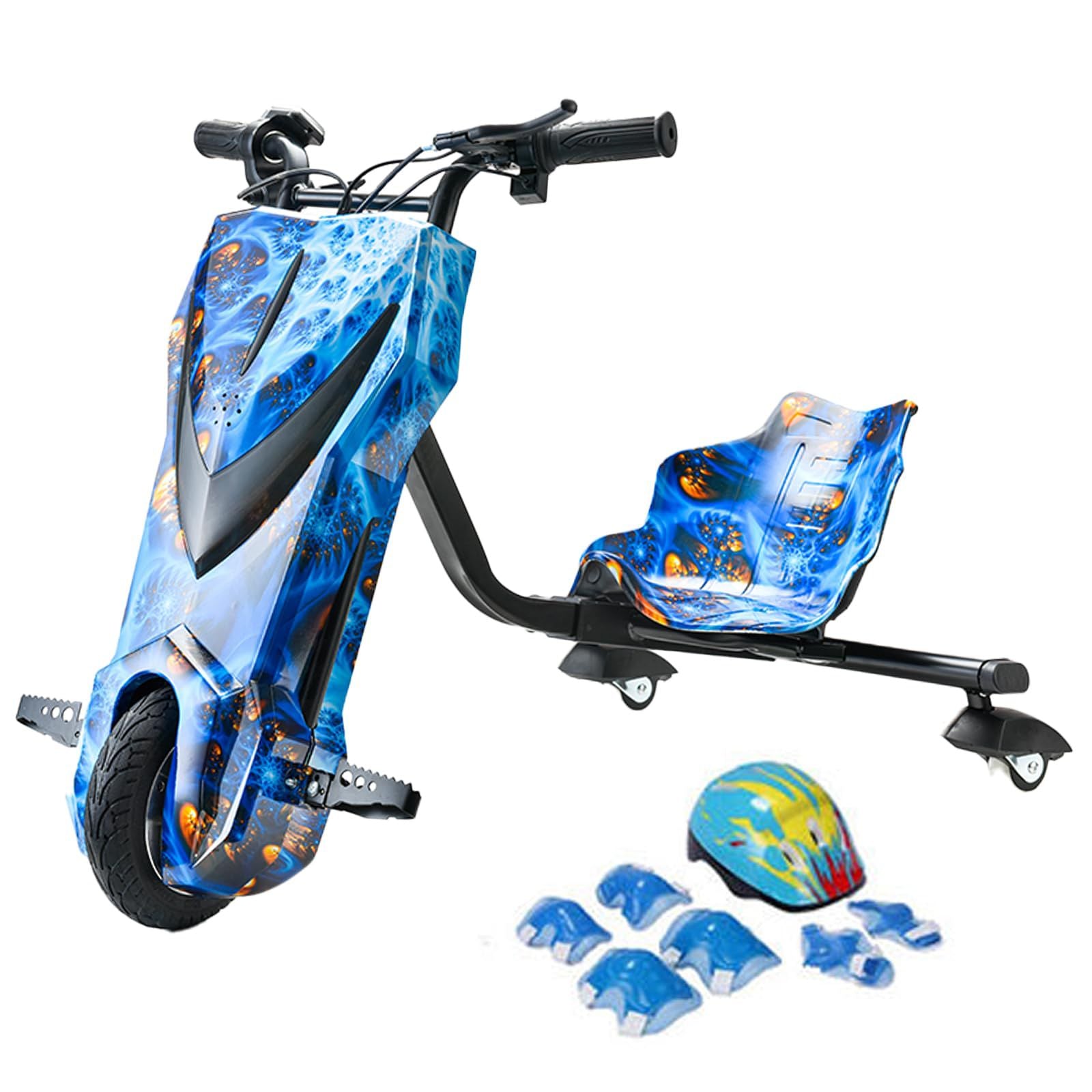 MOTO INFANTIL DRIFT - ESTILO ROLIMAN 36V - AZUL
