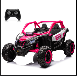 UTV ELÉTRICO INFANTIL SR 24 V - MAVERICK / ROSA
