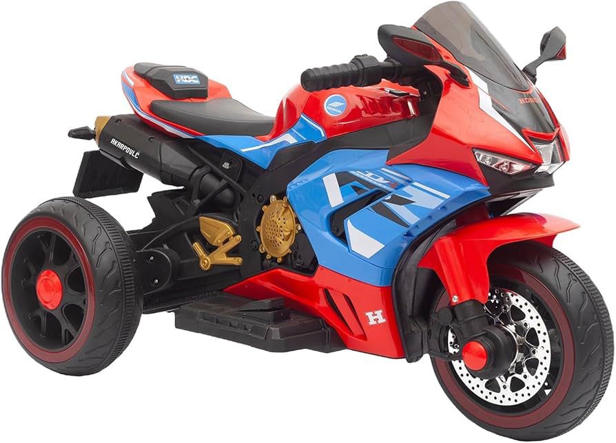 MOTO ELÉTRICA INFANTIL - EDGE TITAN 12V VERMELHA