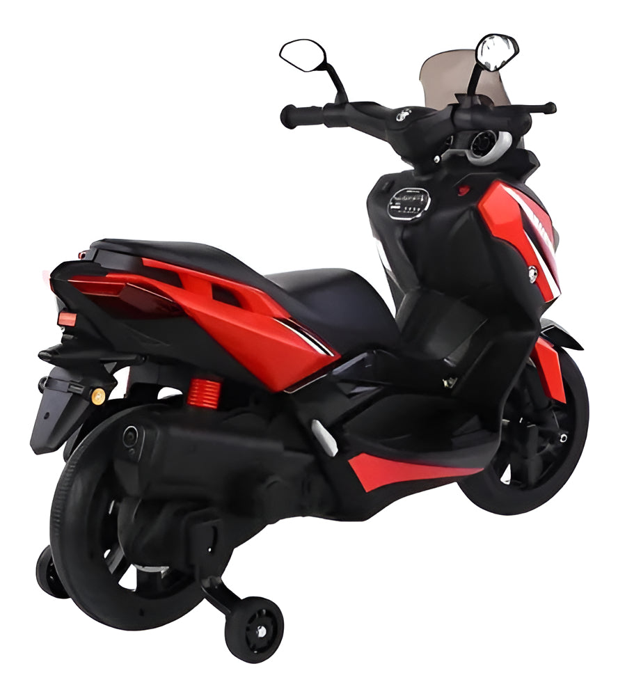 MOTO SCOOTER ELÉTRICA PARA CRIANÇAS 12V VERMELHO