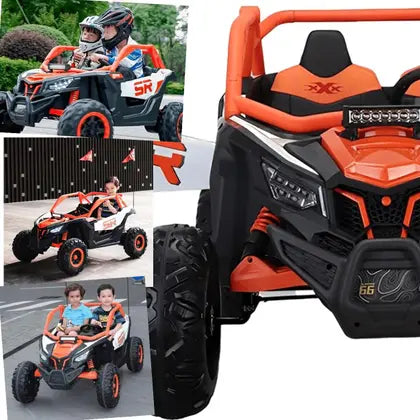 UTV SR ELÉTRICO INFANTIL 24 V - MAVERICK / LARANJA