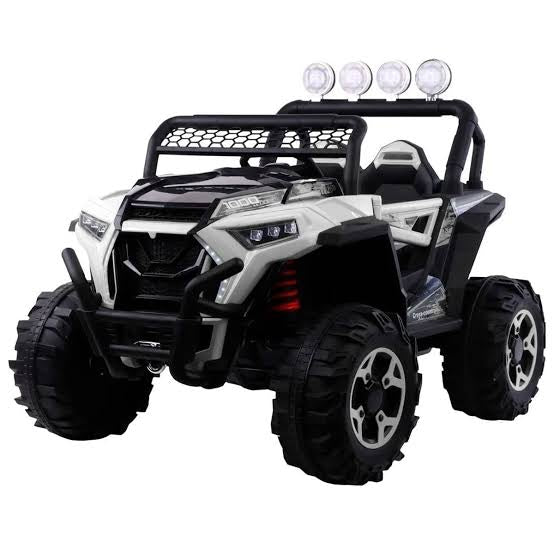 JEEP INFANTIL COM CONTROLE REMOTO 12 V - BRANCO