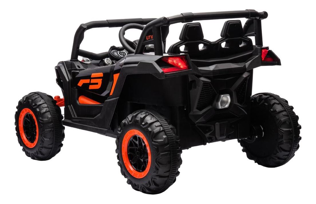 UTV INFANTIL R3 12V - PRETO C/ CONTROLE REMOTO