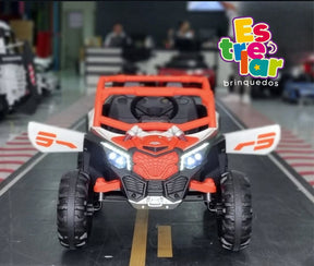 UTV ELÉTRICO PARA CRIANÇAS - 12V - LARANJA