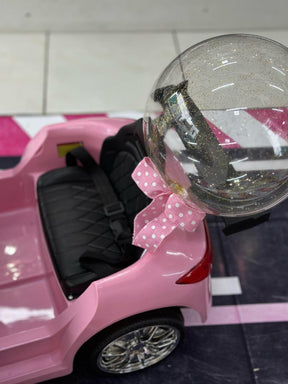 CARRO ELÉTRICO ROSA CLARO PARA MENINAS
