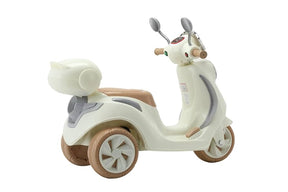 MOTO SCOOTER PARA CRIANÇAS - 6V BEGE