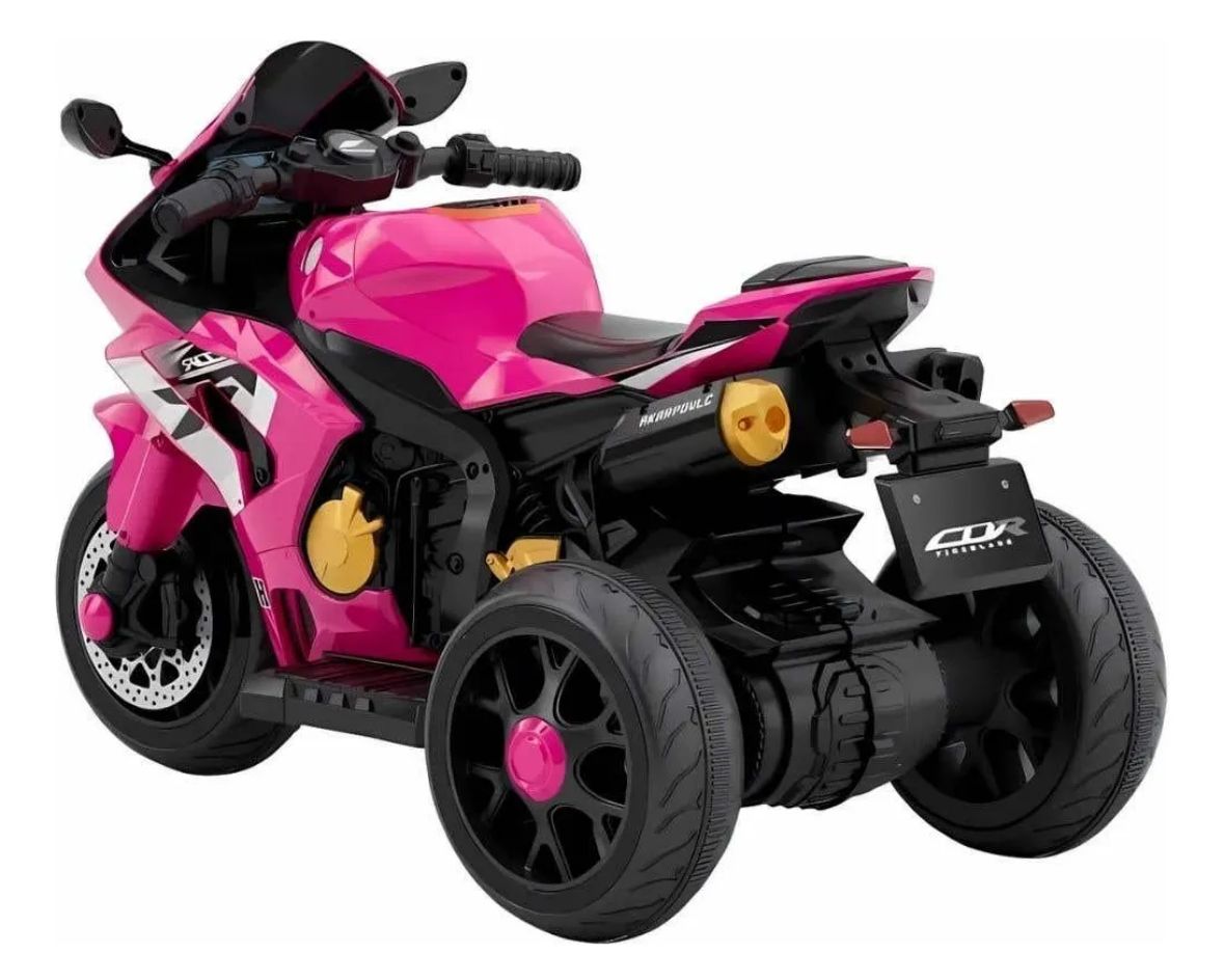 MOTO ELÉTRICA PARA MENINAS - EDGE TITAN 12V ROSA