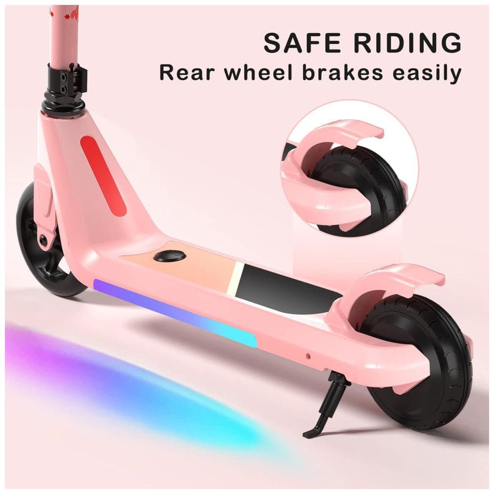 PATINETE ELETRICO PARA MENINAS - 24V ROSA