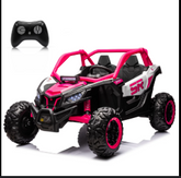 UTV ELÉTRICO INFANTIL SR 24 V - MAVERICK / ROSA