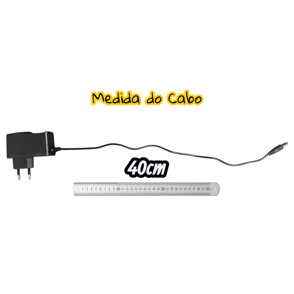 CARREGADOR DE CARRINHO ELÉTRICO 6V