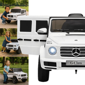 CARRINHO ELETRICO INFANTIL - 12V BRANCO