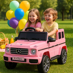 CARRINHO ELETRICO PARA MENINAS - 12V ROSA