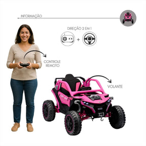 UTV - VOXTRAIL 12V ROSA