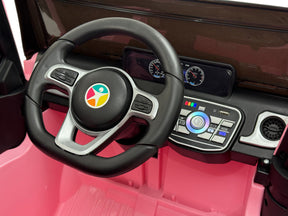 CARRINHO ELETRICO PARA MENINAS - 12V ROSA