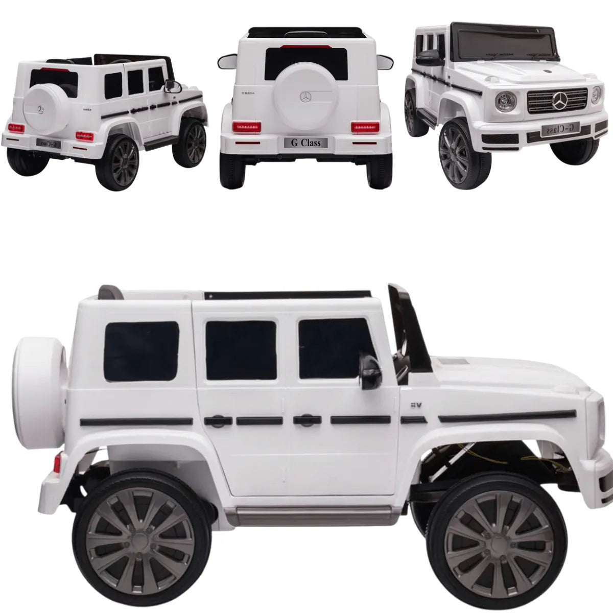 CARRINHO ELETRICO INFANTIL - 12V BRANCO