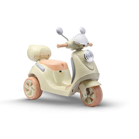 MOTO SCOOTER PARA CRIANÇAS - 6V BEGE