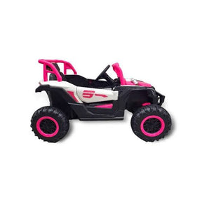 CARRO ELÉTRICO PARA CRIANÇAS - MINI MAVERICK 12 V - ROSA