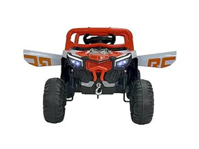 CARRO UTV ELÉTRICO INFANTIL -  12V LARANJA