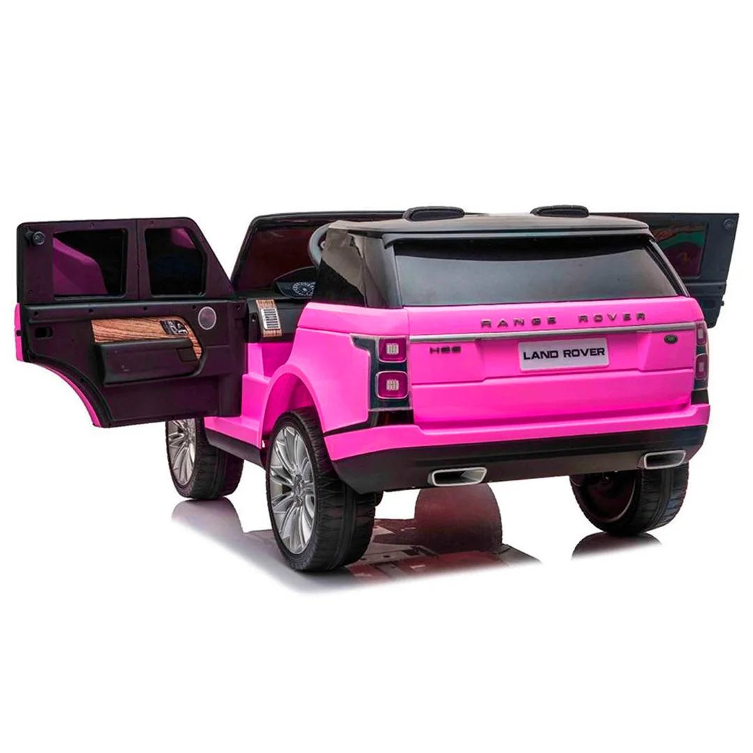 CARRO ESPORTIVO INFANTIL - LAND ROVER 12 V - ROSA