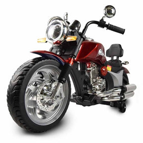 MOTO ELÉTRICA INFANTIL - HARLEY DAVISON 12V VERMELHO