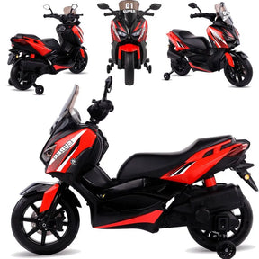 MOTO SCOOTER ELÉTRICA PARA CRIANÇAS 12V VERMELHO