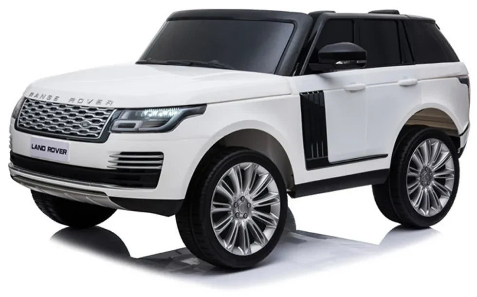 CARRINHO ELÉTRICO INFANTIL - LAND ROVER 12 V (BRANCA)