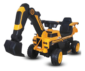 TRATOR - EXCAVOR INFANTIL 6V AMARELO